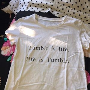 Tumblr Is Life T-Shirt